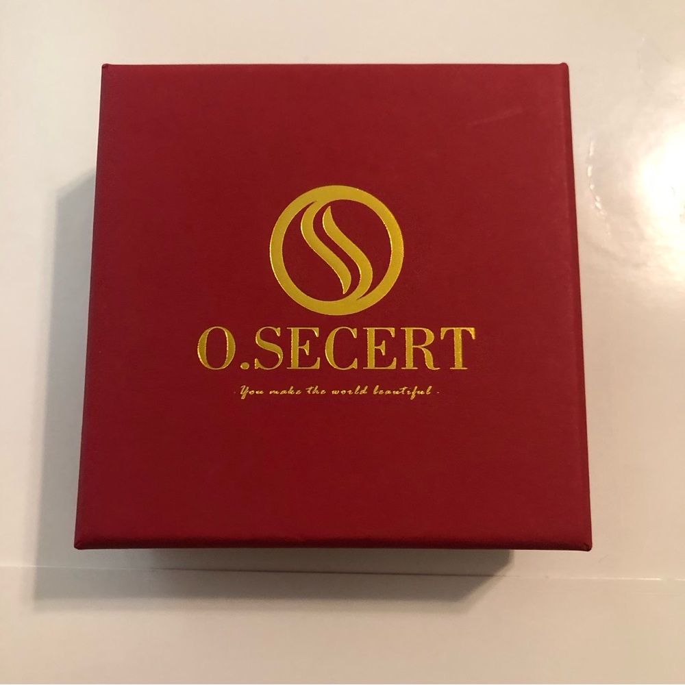 NIB O.Secret Paperclip Chain Pendant Necklace - Picture 15 of 15